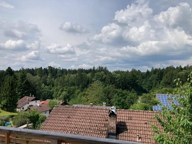 Aussicht vom Balkon