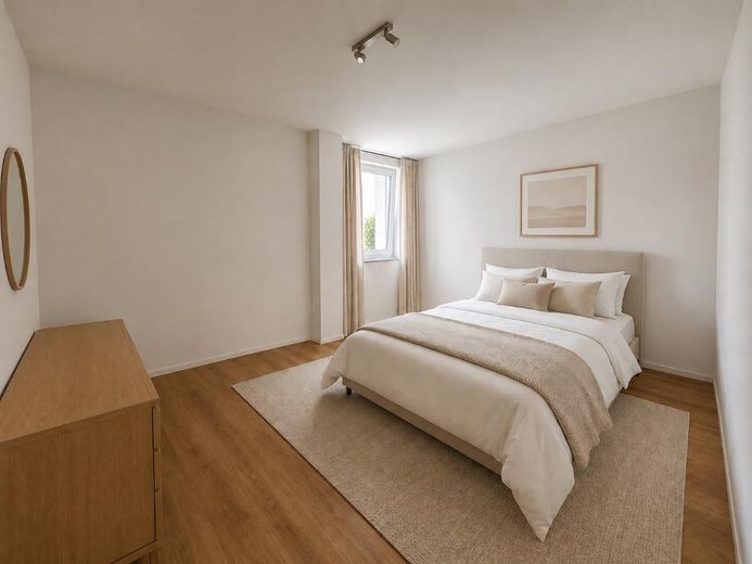 2-Zimmer-Erdgeschosswohnung in Balingen-Engstlatt – Schlafzimmer