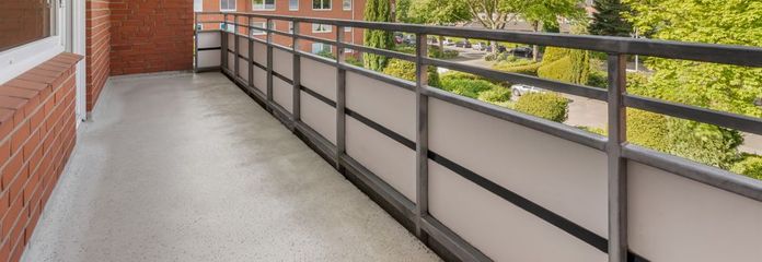 Erholung garantiert - Der große Balkon