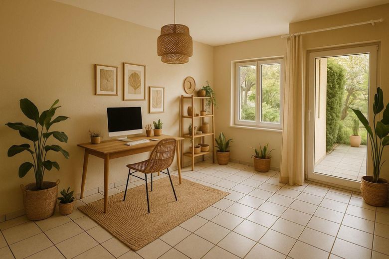 Einrichtungsbeispiel Büro