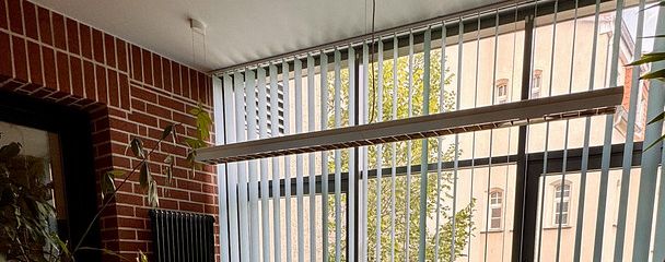 Büro im Treppenhaus