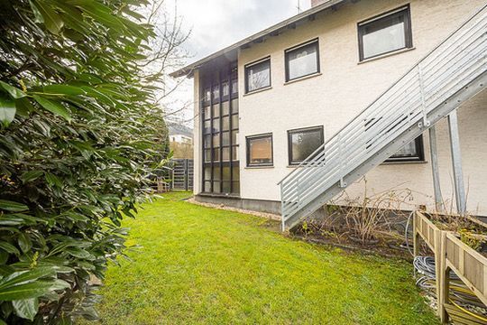 Blick auf den Zugang Balkon OG