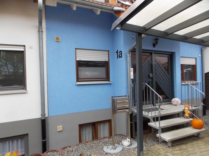 Frontansicht des Hauses