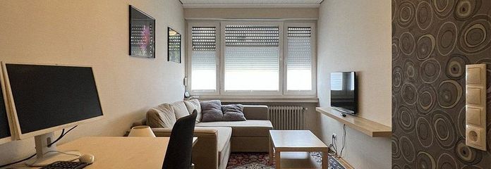 Furnished 1-room apartment for rent in Vechta (WE 1.1) – Wohnraum mit Arbeitsplatz