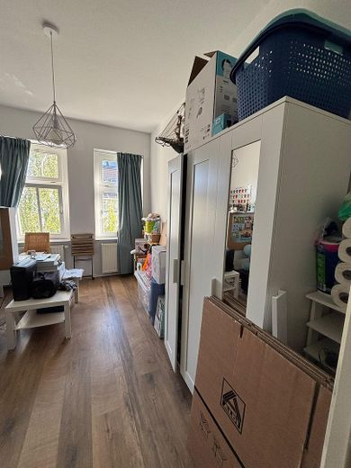 Old-Building Dream in Leipzig-Gohlis Mitte: Spacious 3-room apartment (88 m²) with stylish character – Schlafzimmer