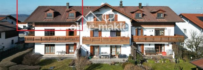 Provisionsfrei - 3 Zi. DG-Wohnung inkl. TG mit Wendelsteinblick - FREI