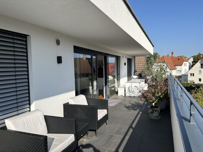 Esclusivo attico in posizione centrale a Kirchheim unter Teck – Terrasse