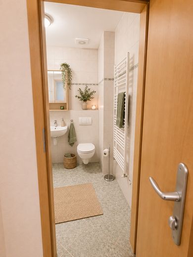 Clevere Kapitalanlage: Charmante 1-Zimmer-Wohnung in der Nähe historischer Kirche – Bad _KI
