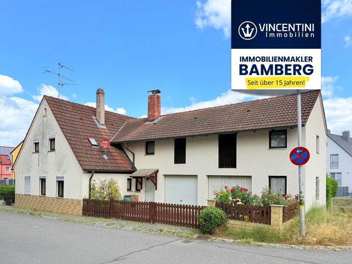 + محجوز + منزل سكني مع إمكانية توسعة، ومرآبين، والكثير من الإمكانات – haus-kaufen-frensdorf