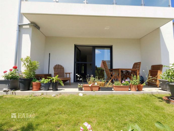Modern, neuwertig, viel Licht - Ihr Zuhause in Wolfenbüttel! – Terrasse