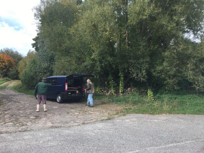 Blick auf linke Seite