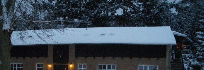 Forsthaus Metzelthin - Uckermärkische Seen Doğa Parkı'nda yaşamak ve çalışmak – Auch im Winter ist es schön!