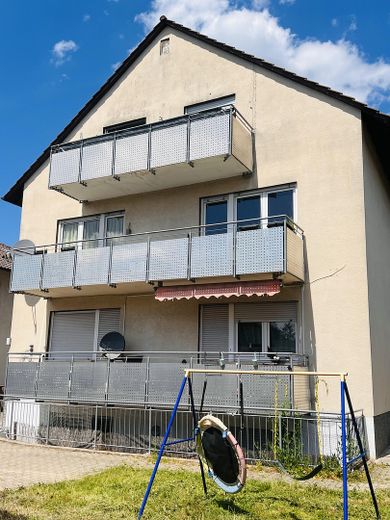 Rückansicht Balkone