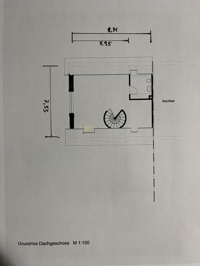 Grundriss Dachgeschoss