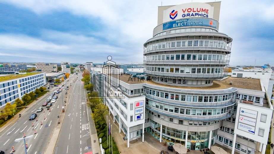 ATIK: Bahnstadt - Flexible Büro- u. Praxisflächen im "Convecs” zwischen Hbf und Bahnstadt – Drohnenaufnahme