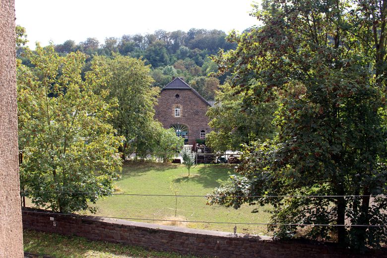 Blick v. Wohnzimmerfenster