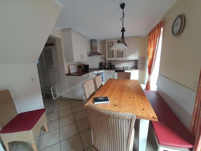 Müritz Gölü'nde tatil evi (Rechlin Liman Köyü) – Küche Esszimmer EG