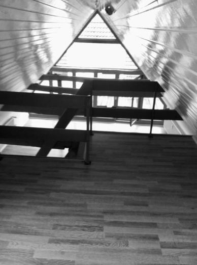 Atelier-Blick von Schlafempore