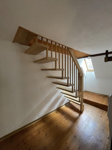 Treppe ins Dachgeschoss