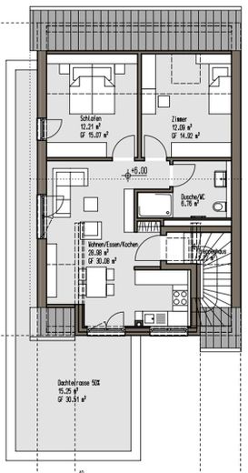 Dachgeschosswohnung