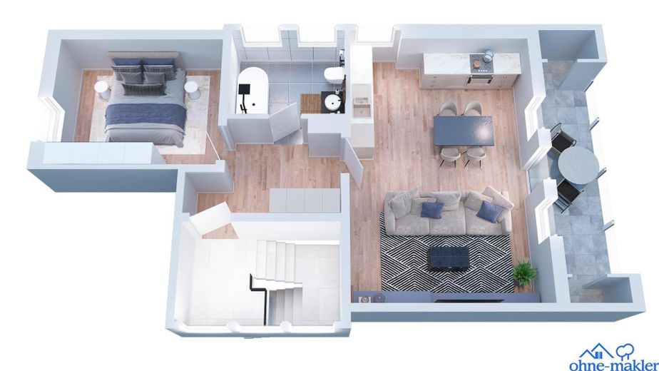 Grundriss Obergeschoss