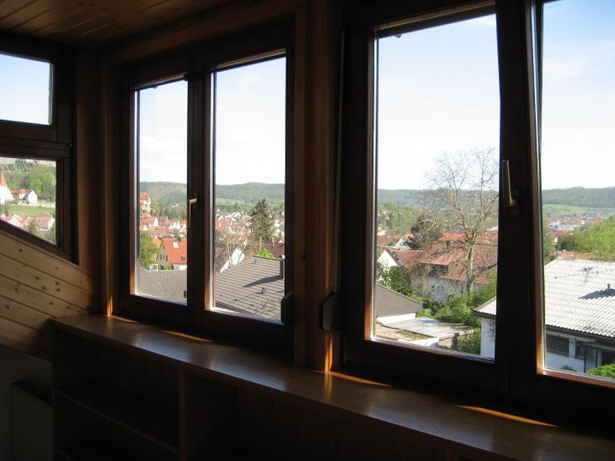 Beilstein, 3 Zimmer DG-Wohnung in bester Aussichtslage – Wohnzimmer, Aussicht