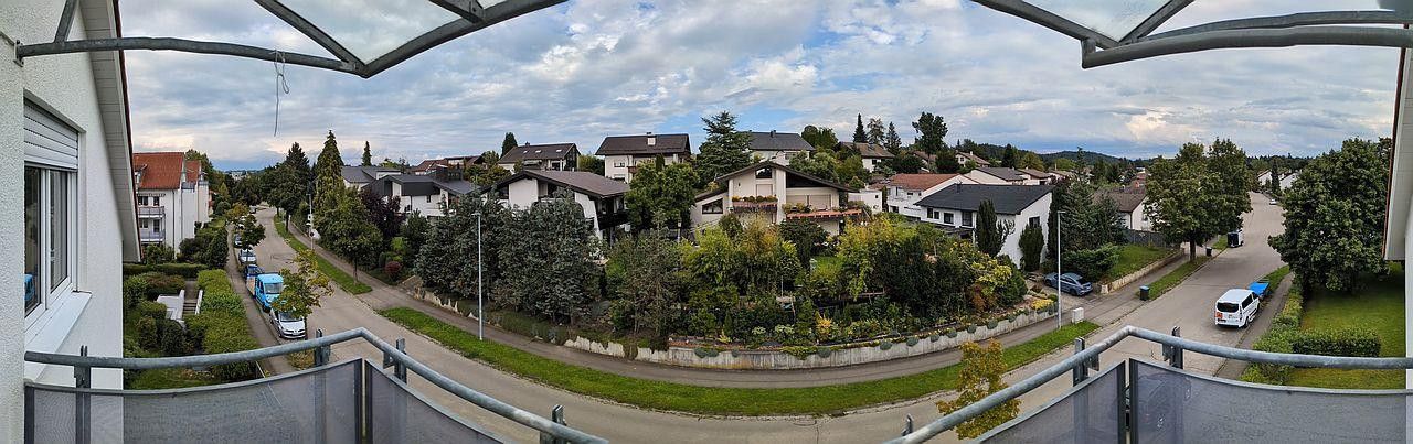 Balkon Ost Panorama Ausblick