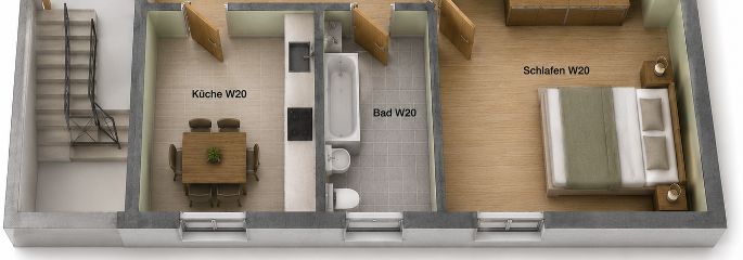 Grundriss 3D