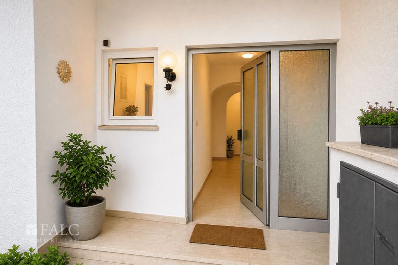 Familien- und Mehrgenerationenhaus mit großem Garten und viel Potenzial – Eingang KI