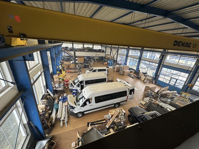 Parchim - 1.300m² Produktions- und Lagerhalle (teilbar ab 200m²) sowie 16.000m² Freifläche verfügbar – Foto 17