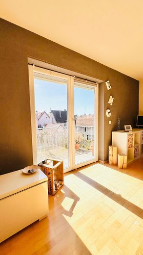 Provisionsfreie Maisonette-Wohnung mit Wohlfühlcharakter in Schwegenheim bei Speyer – Balkon im 2. OG 
