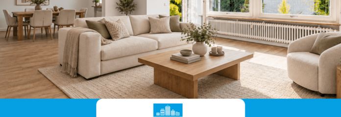¡Espacioso apartamento de 2 habitaciones con terraza y un área de hobby/sótano excepcionalmente grande!