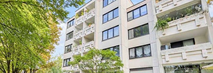 Bezugsfreie 1-Zi.-Whg. mit Aufzug, Loggia, Tiefgaragenstellplatz und Potenzial in Troisdorf