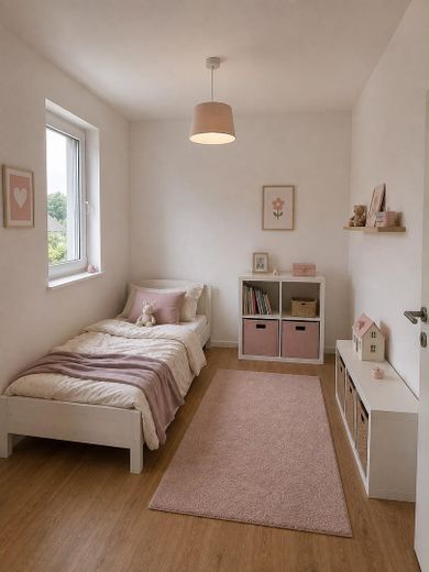 Moderna porzione di bifamiliare di alta qualità con giardino a Sinzig-Franken – Zimmer z.B. Kinderzimmer