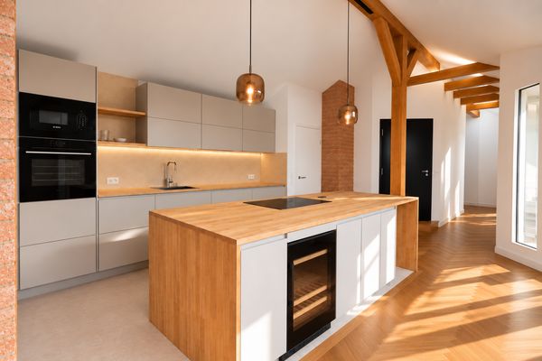 Penthouse avec sauna et toit-terrasse dans le Bergmannkiez