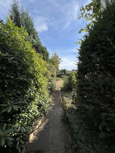 Weg von Garage in den Garten