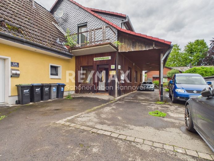 Ehemalige Praxis mit Terrasse- vielseitig nutzbar im Zentrum von Rodenberg – Aussenbild