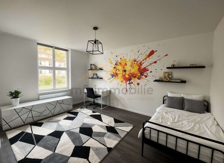 großzügige Erdgeschosswohnung 3 Zimmer 107 m²  mit Einbauküche – Kinderzimmer