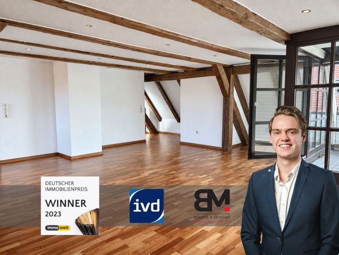 Großzügige Maisonette im Augsburger-Domviertel | 144 m² | 2 Loggien | Garage | Innenstadt – Foto 1