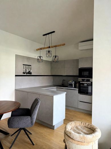 Dachterrasse, 2 Bäder & Aufzug – moderne 3-Zimmer-Wohnung provisionsfrei – Hochwertige Einbauküche