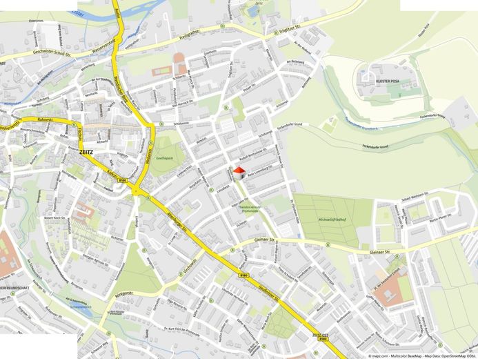 Geolyzer Kartenausschnitt