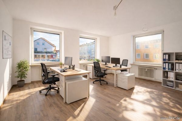 zentrale Büroetage - umfassend renoviert! - in Toplage FFB - provisionsfrei für den Mieter