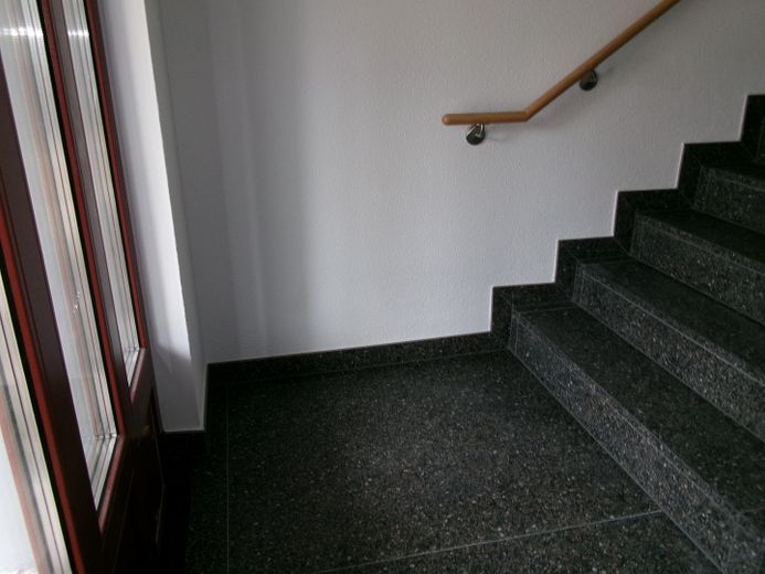 Erstbezug Neubau – Treppenhaus