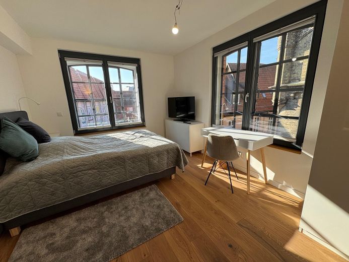 Serviced-Apartment-Businessapartment-Berufspendler: All-In je 25qm (+ 55qm Co-Livingbereich) – Apartment 5