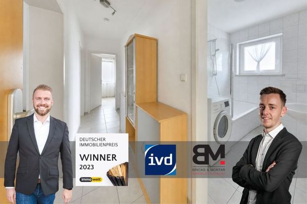 3-pokojowe mieszkanie z balkonem od strony zachodniej i garażem w Königsbrunn