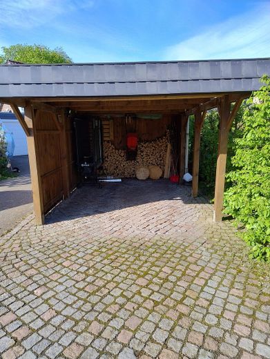 Carport mit Abstellraum