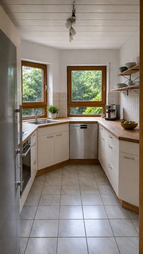 Habiter et travailler sous le même toit – Küche-KI