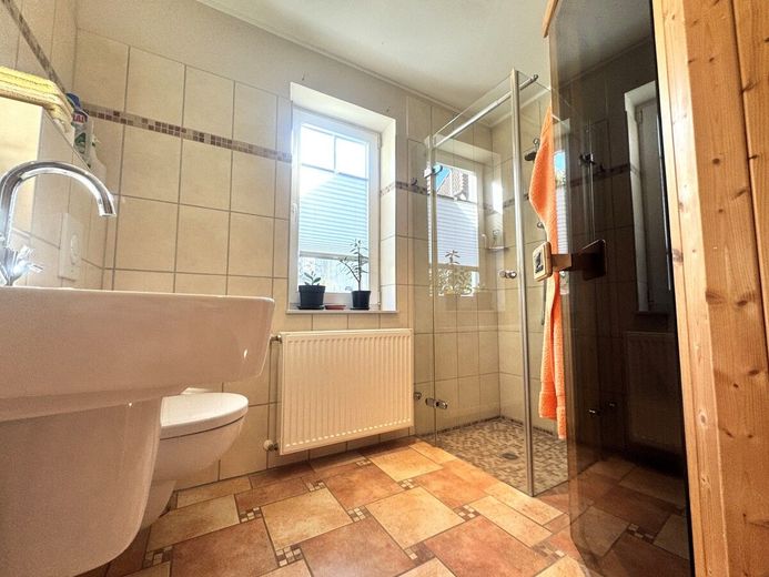 Im Herzen von Rotenburg: vielseitig nutzbares Anwesen,  geeignet als Gewerbe und Wohnraum – Neubau EG Sauna
