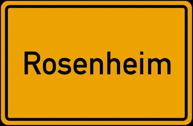 Stadtschild: Stadt Rosenheim 