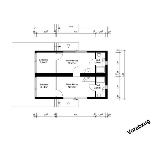 Grundriss Haus 2